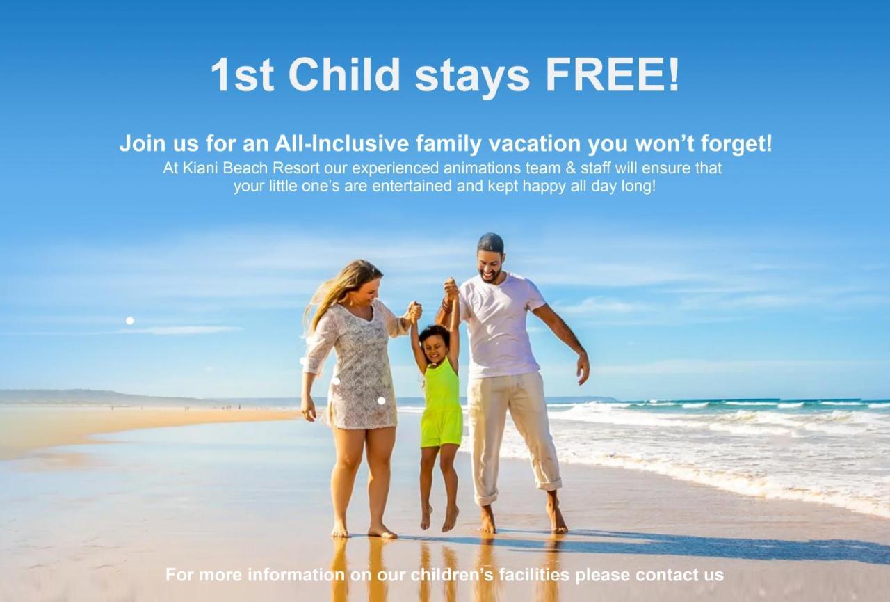 Kiani Beach Resort Family All Inclusive Kalámion Exterior foto